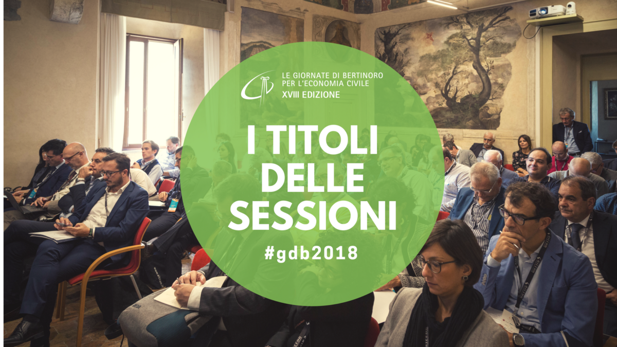 Le sessioni delle GdB 2018 • Le Giornate di Bertinoro