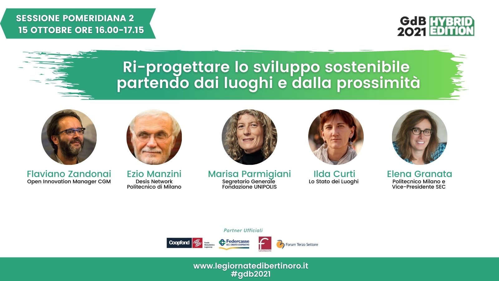 Ri-progettare Lo Sviluppo Sostenibile Partendo Dai Luoghi E Dalla Prossimità