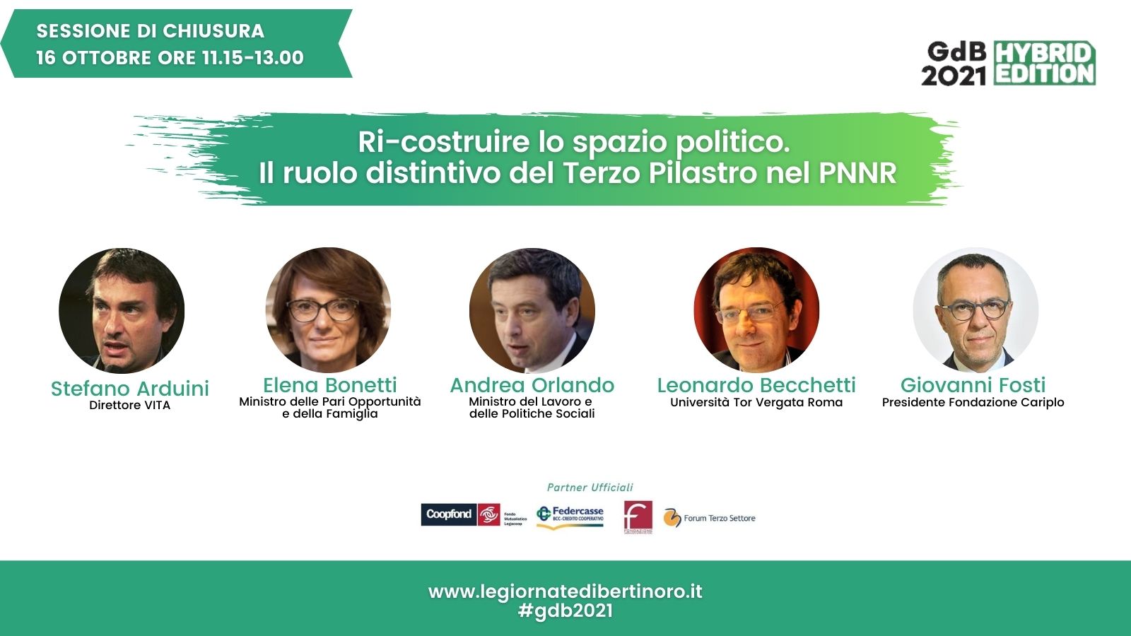 Ri-costruire Lo Spazio Politico. Il Ruolo Distintivo Del Terzo Pilastro Nel PNRR